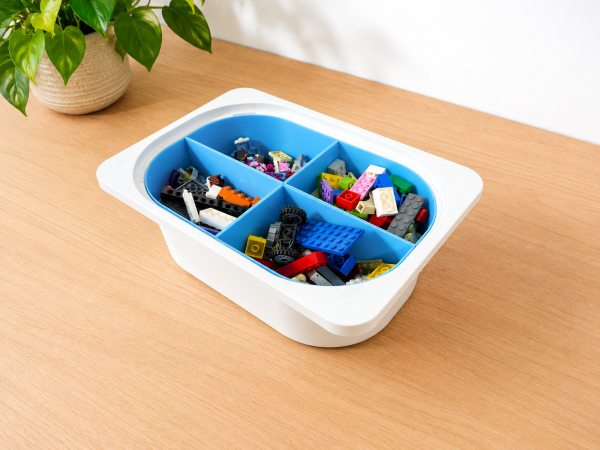 Organizer für IKEA TROFAST Box 30×20×10 cm mit 4 Fächern